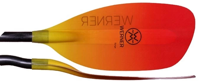 Werner Paddles Werner Surge Premium Bent Carbon Glass 4 Werner Paddles Werner Surge Premium Bent Carbon Glass – Bild 2