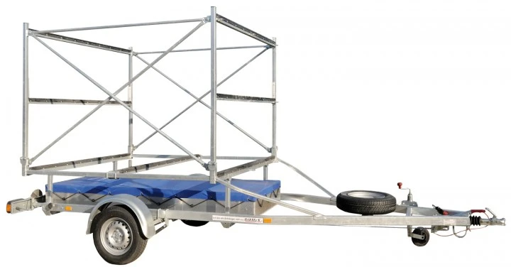 Harbeck Kanu- Und Kajaktrailer Mit Außenrahmen 3 Harbeck Kanu- Und Kajaktrailer Mit Außenrahmen